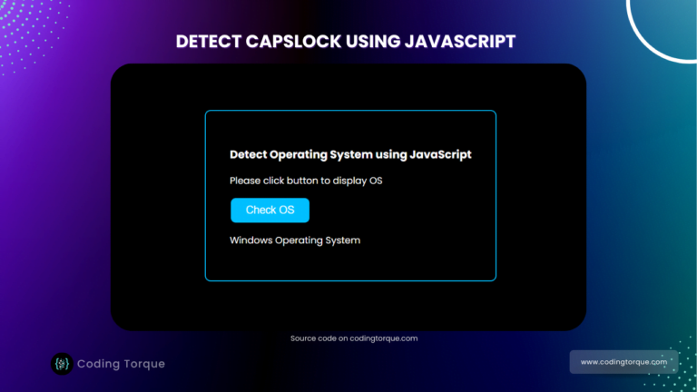 detect os using javascript with source code
