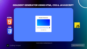 gradient color generator using javascript with source code