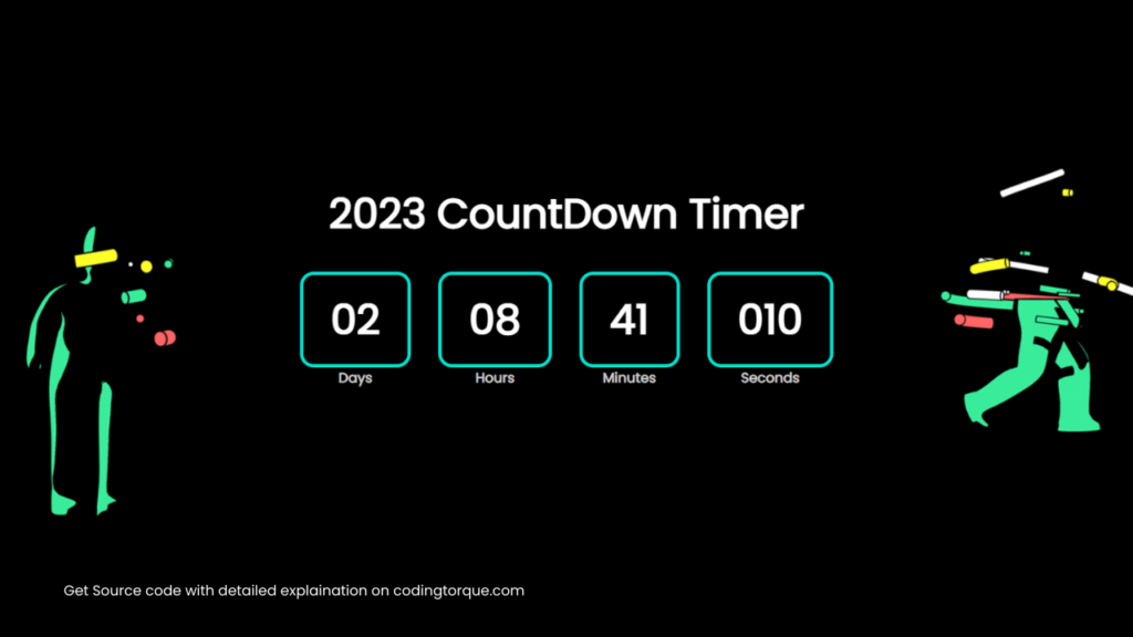 countdown timer using javascript with source code