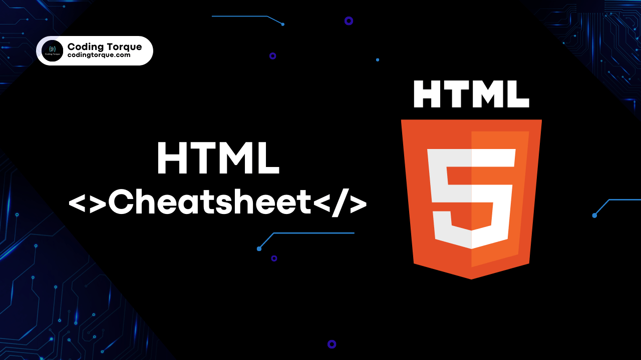 html cheatsheet