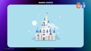 Magic Castle using HTML and CSS