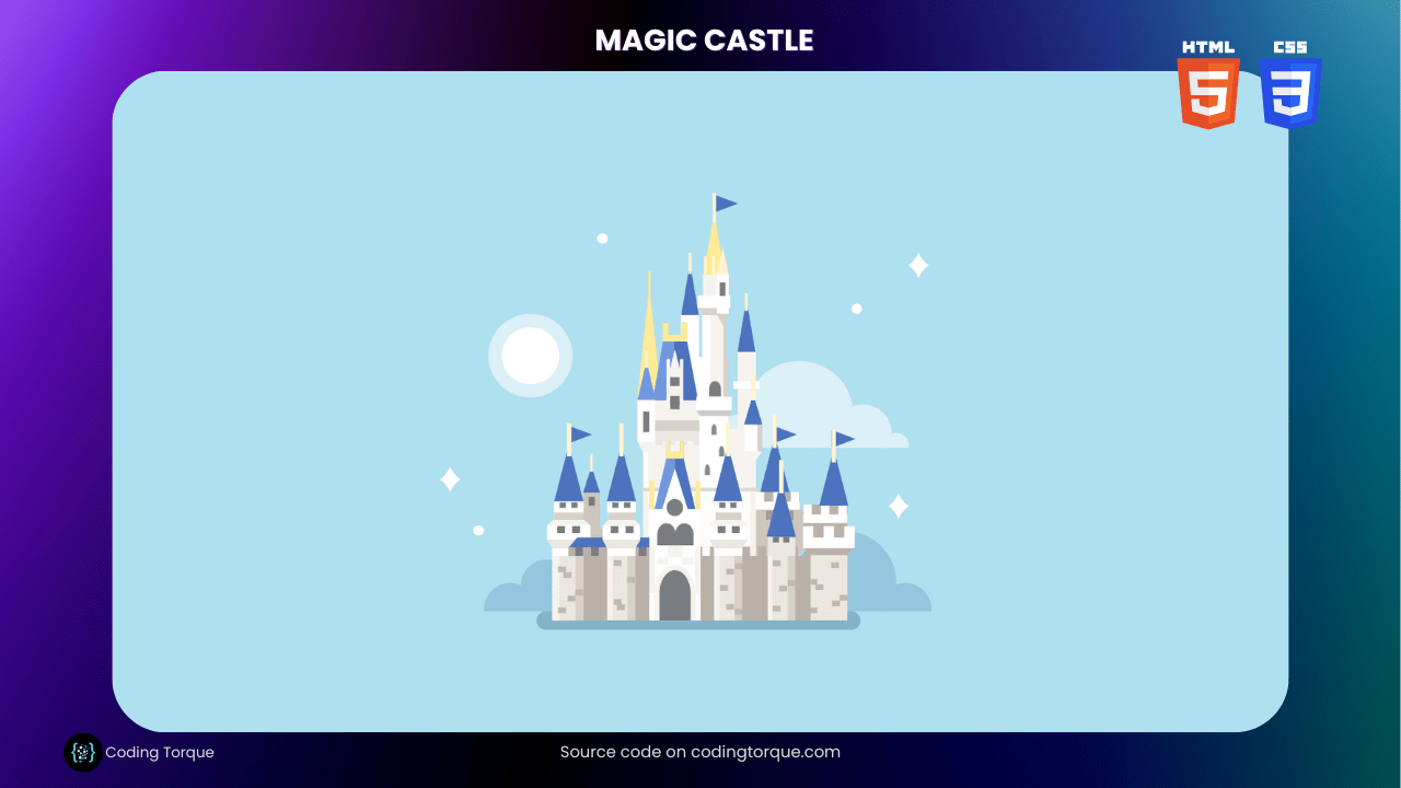Magic Castle using HTML and CSS