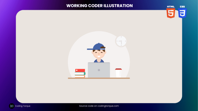 Working Coder Illustration