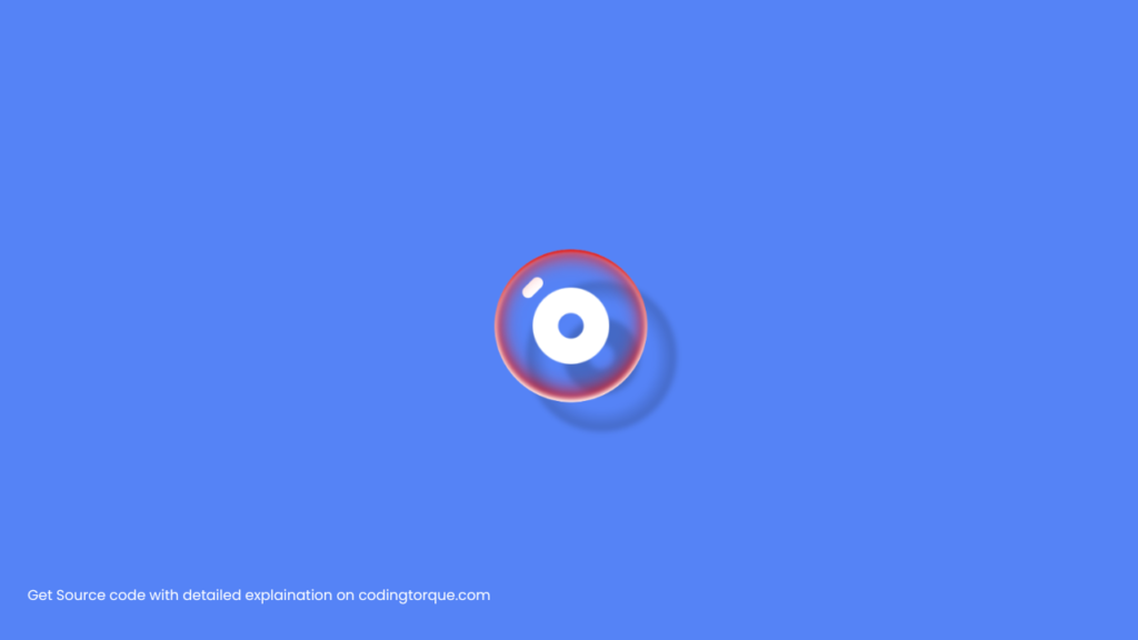 Floating Bubble Toggle Button using HTML and CSS