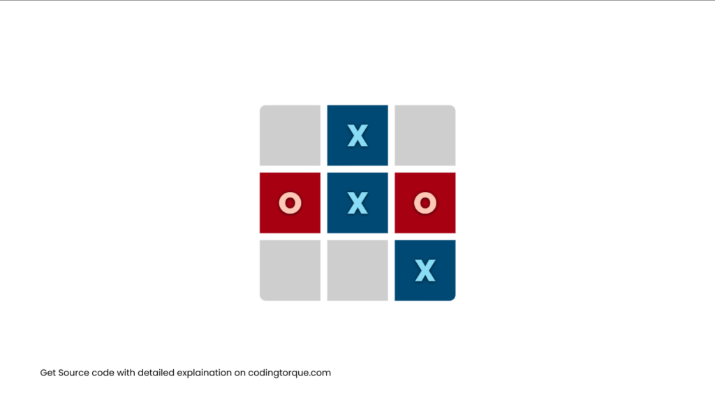 tic tac toe game using html and css