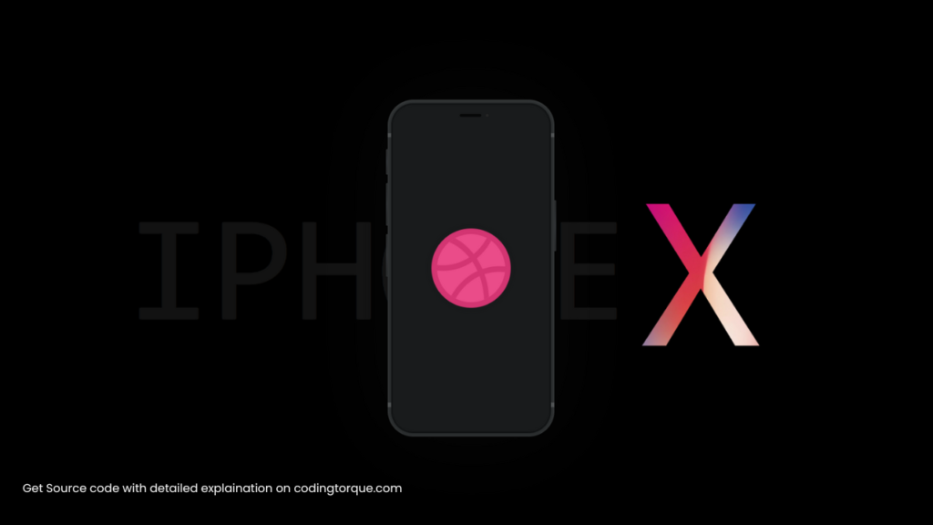 IPhone X Animation using HTML and CSS
