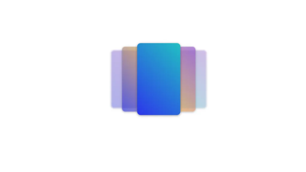 Gradient Cards Carousel using HTML CSS and JavaScript