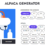Alpaca image generator website Built with ReactJS