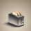 3D Toast Machine using HTML and CSS Only